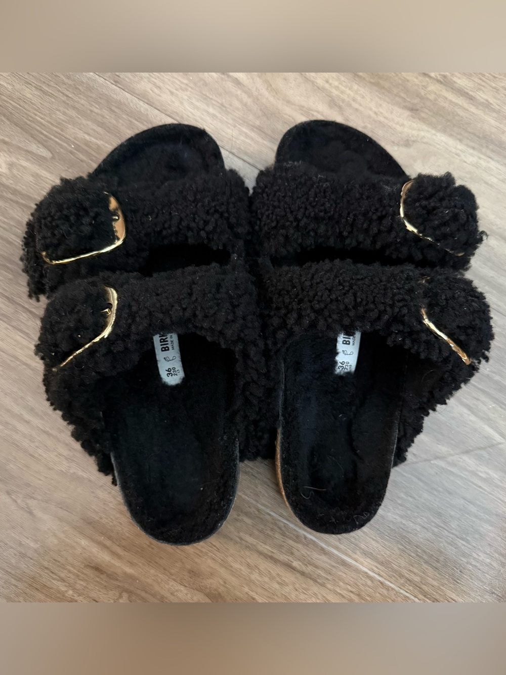 Birkenstock Arizona Big Buckle in black